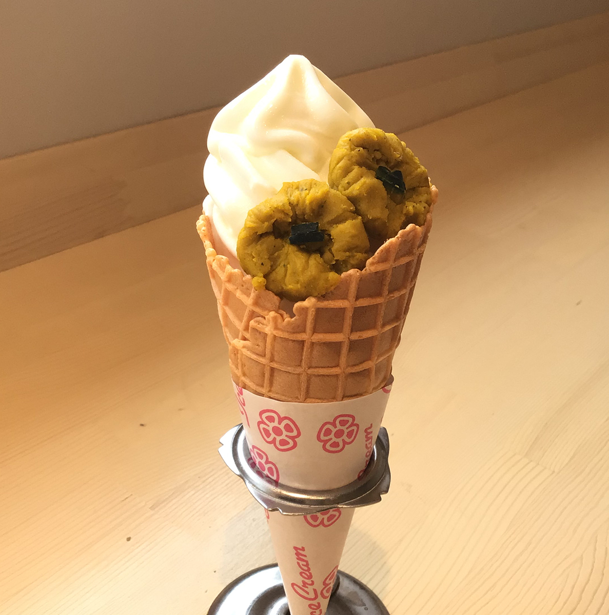 かぼちゃワッフル