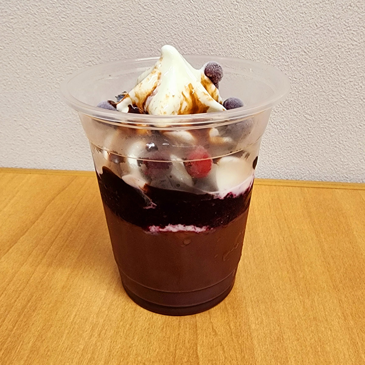 チョコプリンソフト