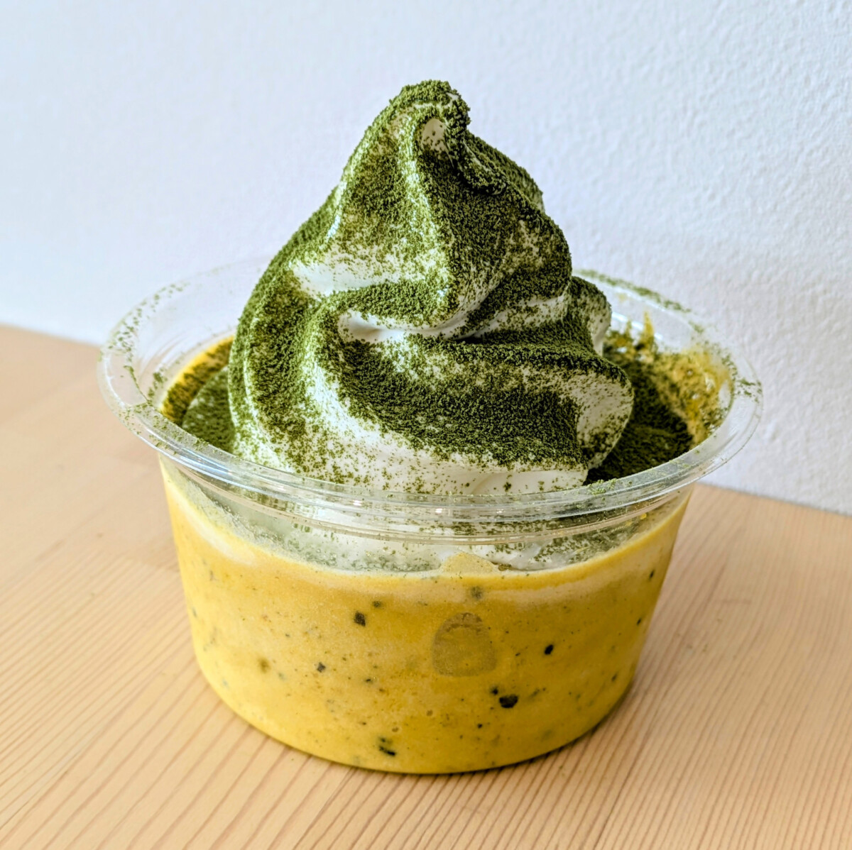 かぼちゃ抹茶パフェ